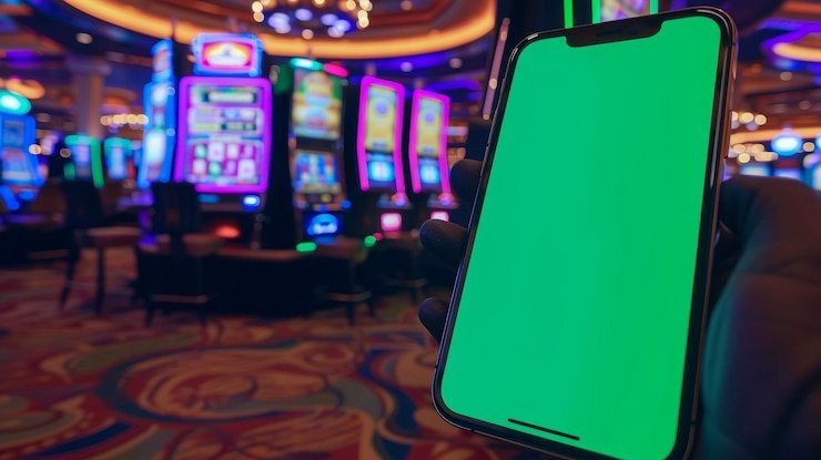 Tampilan permainan Lucky Neko dengan gulungan, simbol keberuntungan Asia, dan kontrol taruhan di platform tera4d